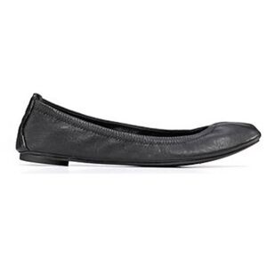 Tory Burch Eddie Scrunch Ballet Flats in Black (Size 9.5)